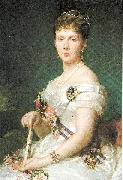 unknow artist Portrait of Infanta Isabella of Bourbon and Bourbon painting